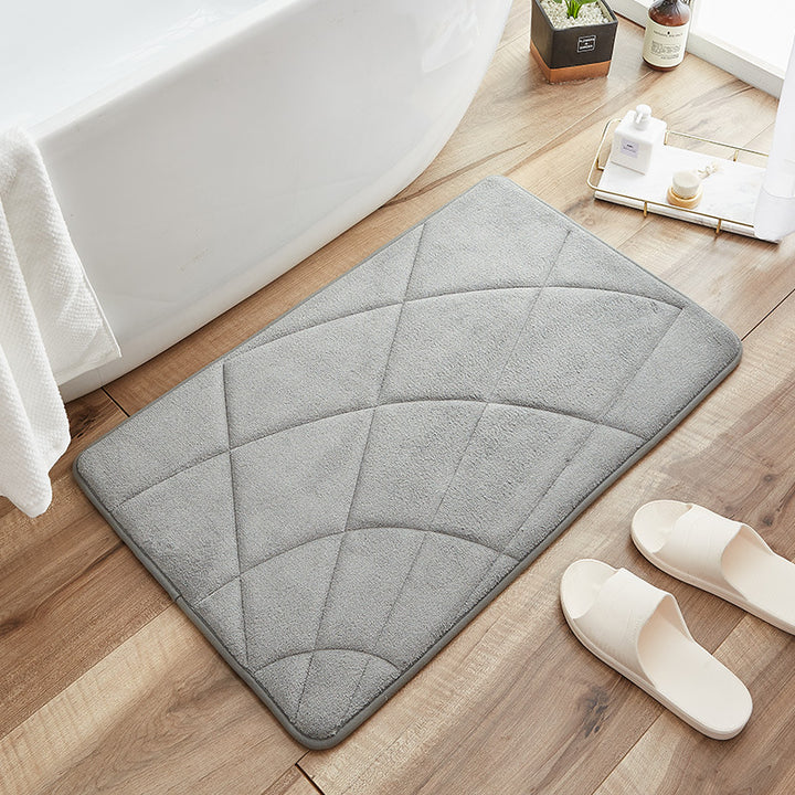 Plush Comfortable Bath Mat Kalsten