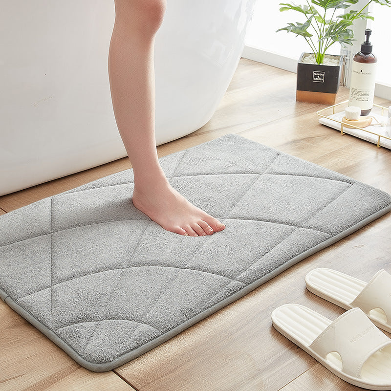 Plush Comfortable Bath Mat Kalsten