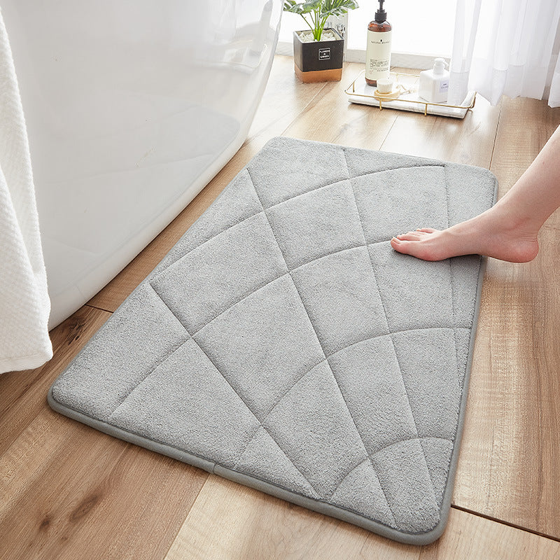Plush Comfortable Bath Mat Kalsten