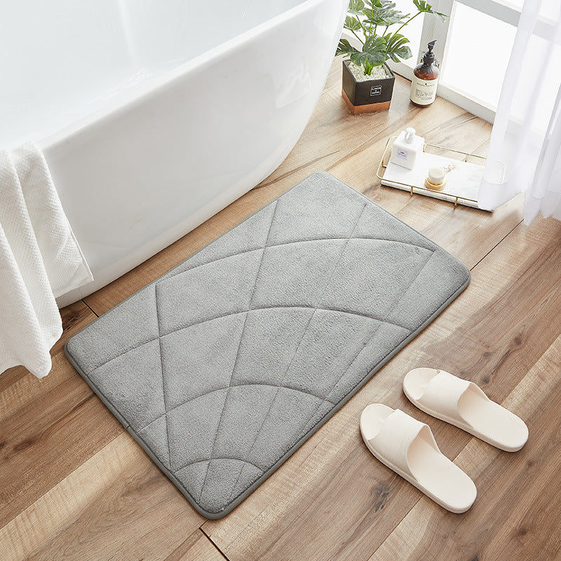 Plush Comfortable Bath Mat Kalsten