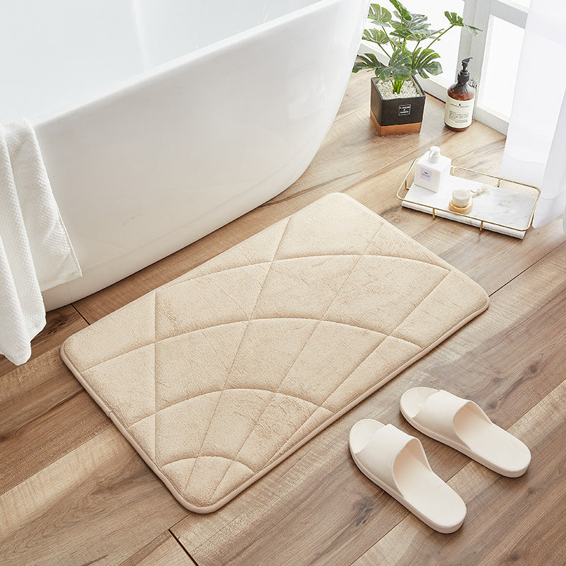 Plush Comfortable Bath Mat Kalsten