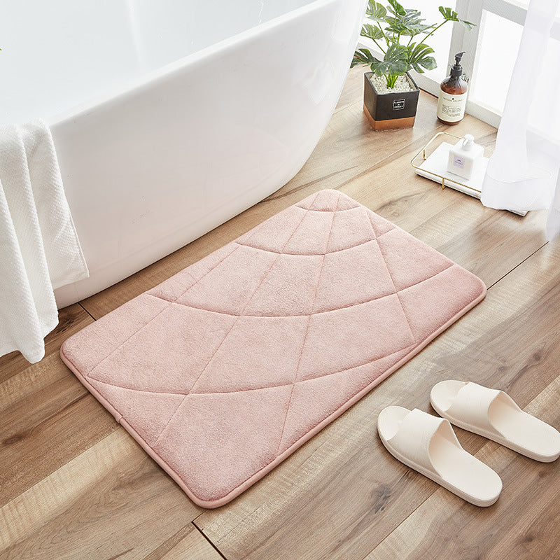 Plush Comfortable Bath Mat Kalsten