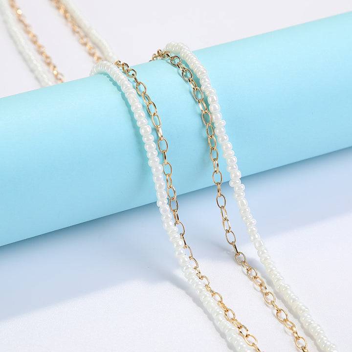 Coastal Shell-Decorated Eyewear Chain Kalsten