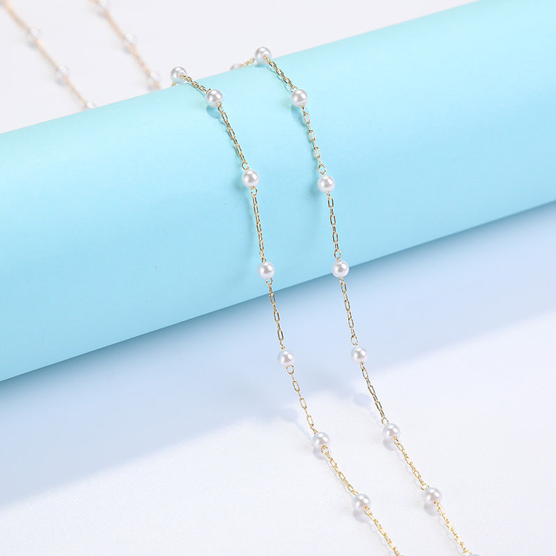 Coastal Shell-Decorated Eyewear Chain Kalsten