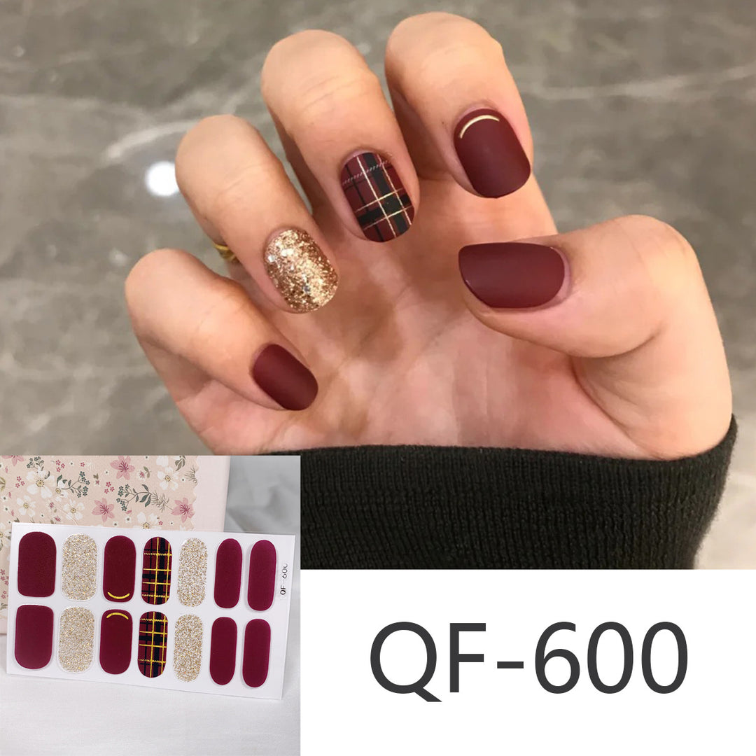 Artful Christmas Nail Art Kalsten