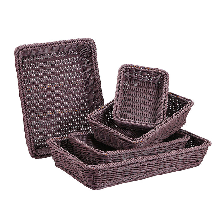 Rectangular Woven Storage Basket Kalsten 1787895767