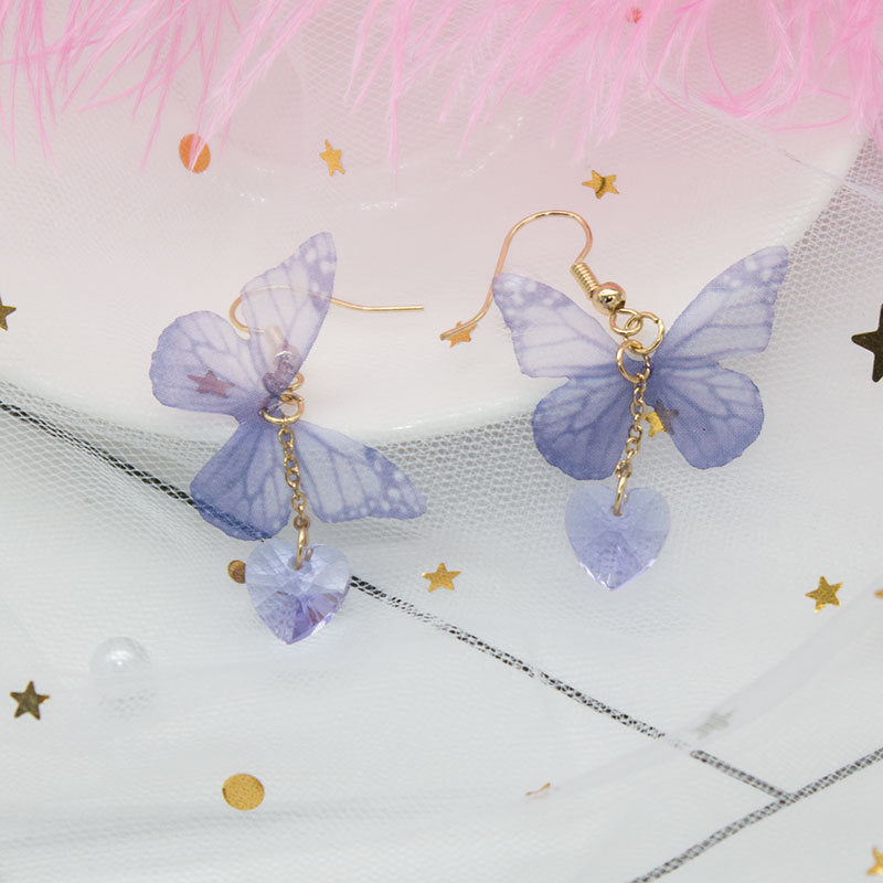 Butterfly-Inspired Dangle Earrings Kalsten