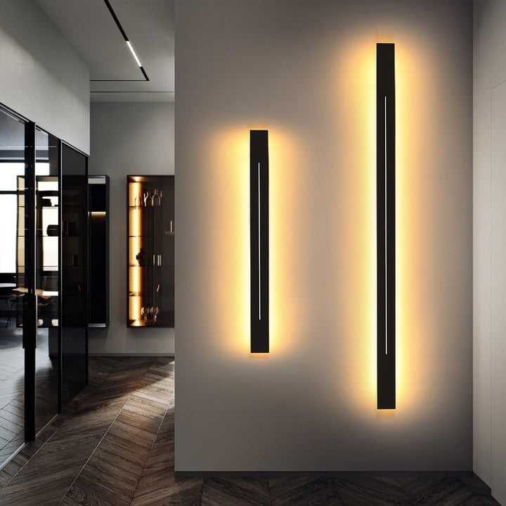 Black Acrylic Modern LED Wall Lamp Kalsten