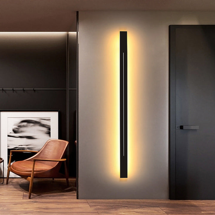 Black Acrylic Modern LED Wall Lamp Kalsten