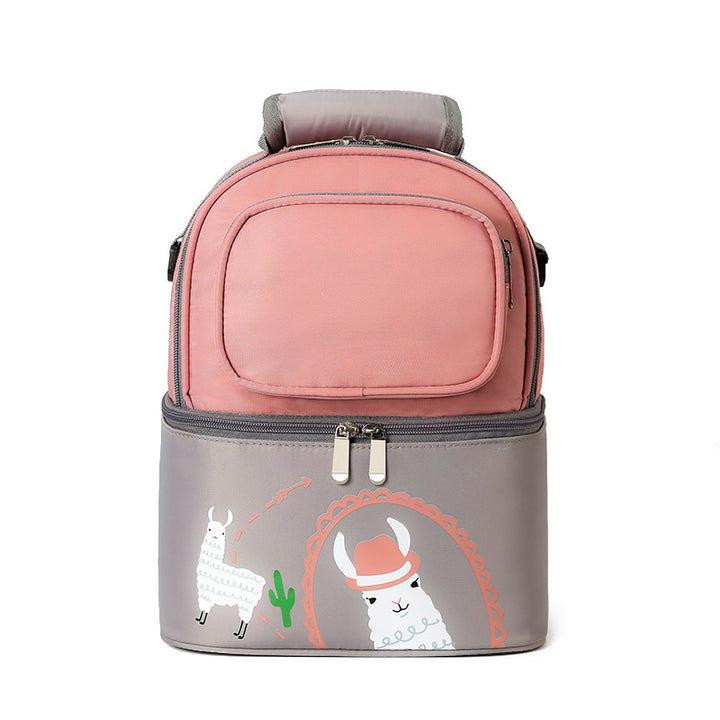 Fun Alpaca-Themed Insulated Backpack Kalsten