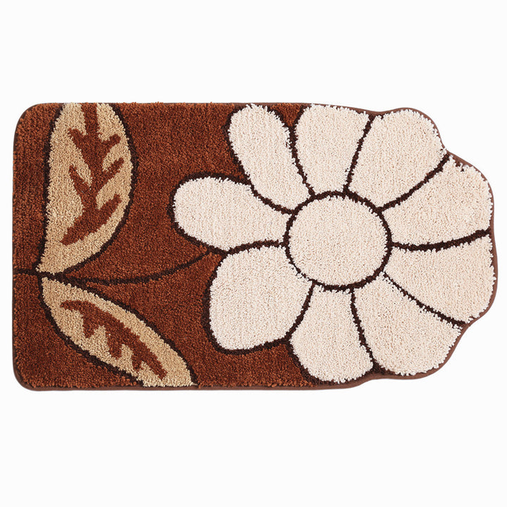 Floral Patterned Bath Mat Kalsten