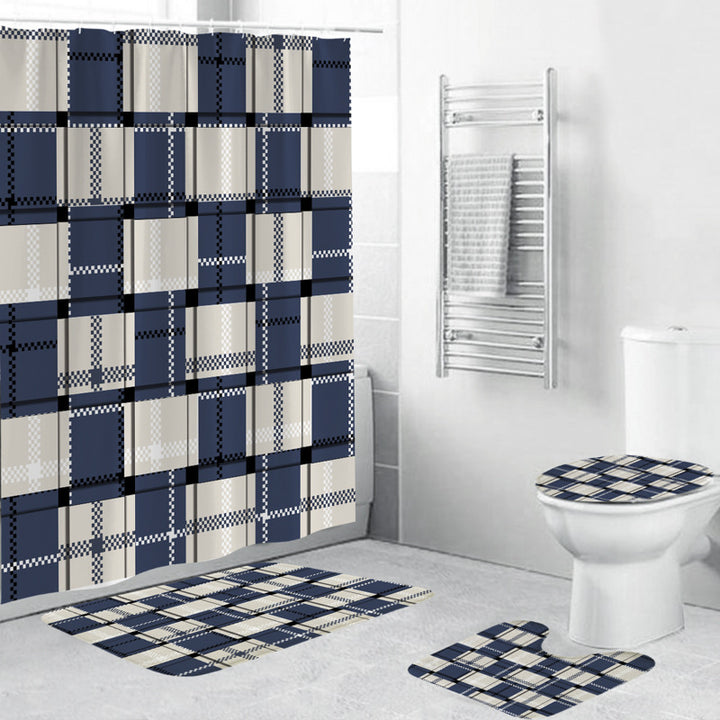 Cactus-Themed Shower Curtain Kalsten