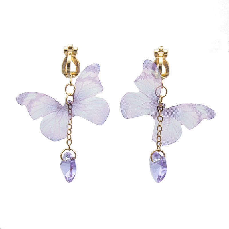Butterfly-Inspired Dangle Earrings Kalsten