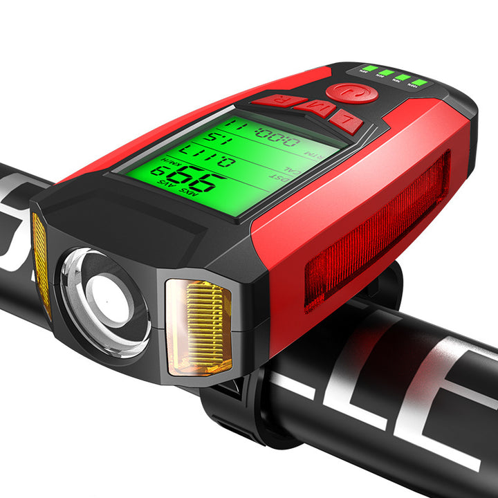 Multi-Function USB Rechargeable Bicycle Safety Light System Kalsten