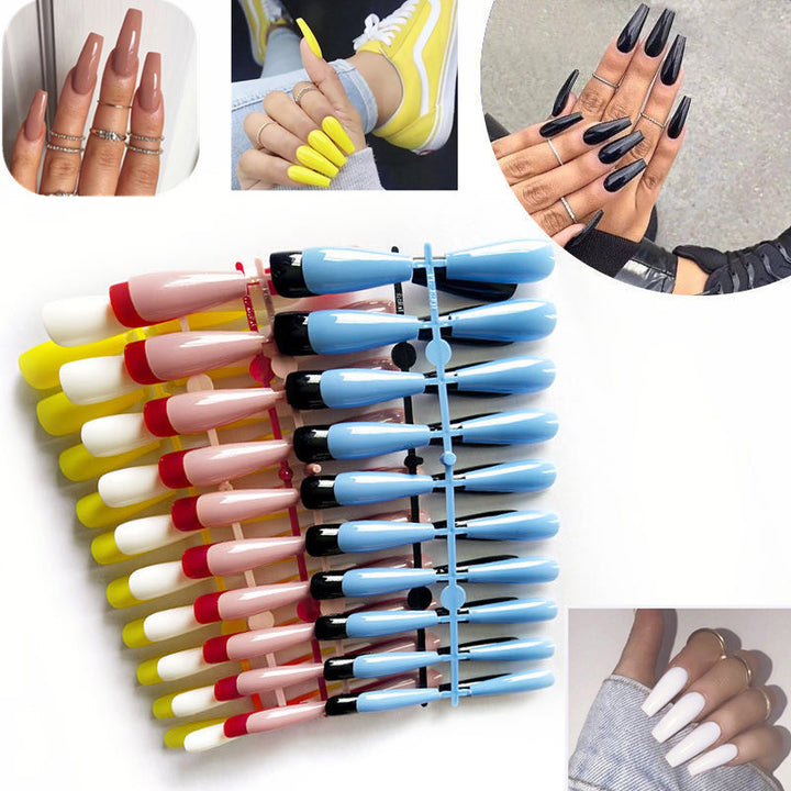 Elegant artificial nails in fashionable stiletto design Kalsten