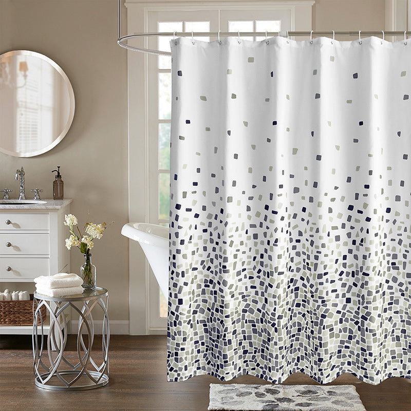 Mosaic Pattern Shower Curtain Kalsten