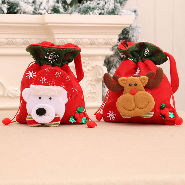 Festive Plush Snowman Gift Bag Kalsten