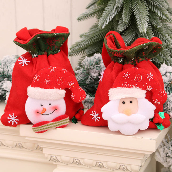 Festive Plush Snowman Gift Bag Kalsten