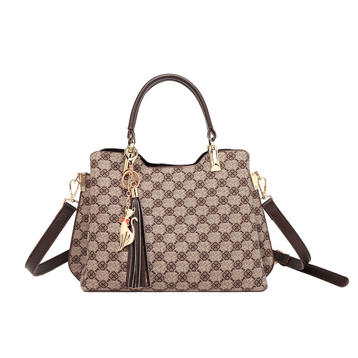 Chic Patterned Handbag