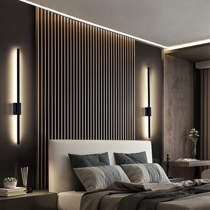 Industrial Long LED Iron Wall Lamp Kalsten