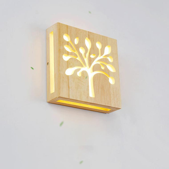 Wall lamp - WoodGlow - Elegant LED - Essence of life indoors outdoors | Kalsten