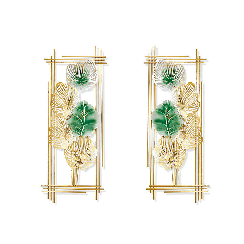 Decorative Floral Metal Wall Art Panels Kalsten
