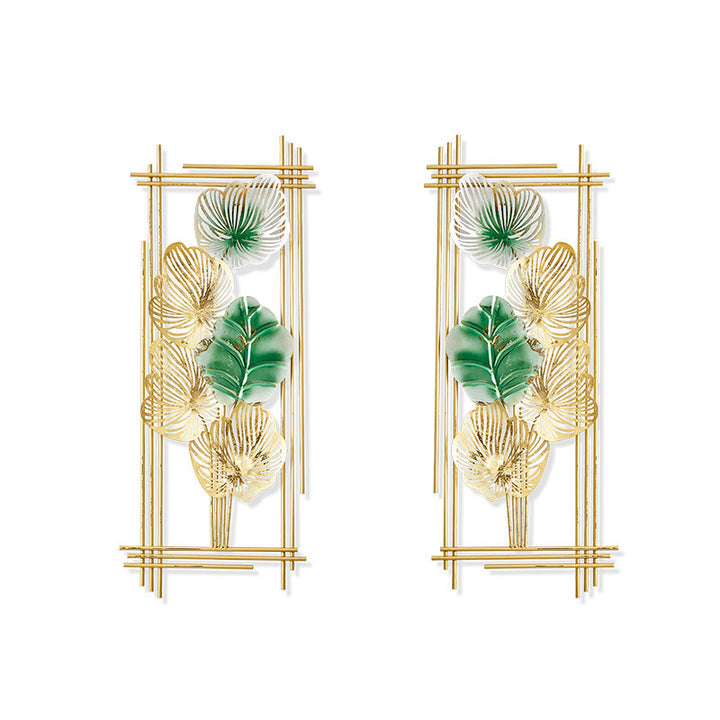 Decorative Floral Metal Wall Art Panels Kalsten