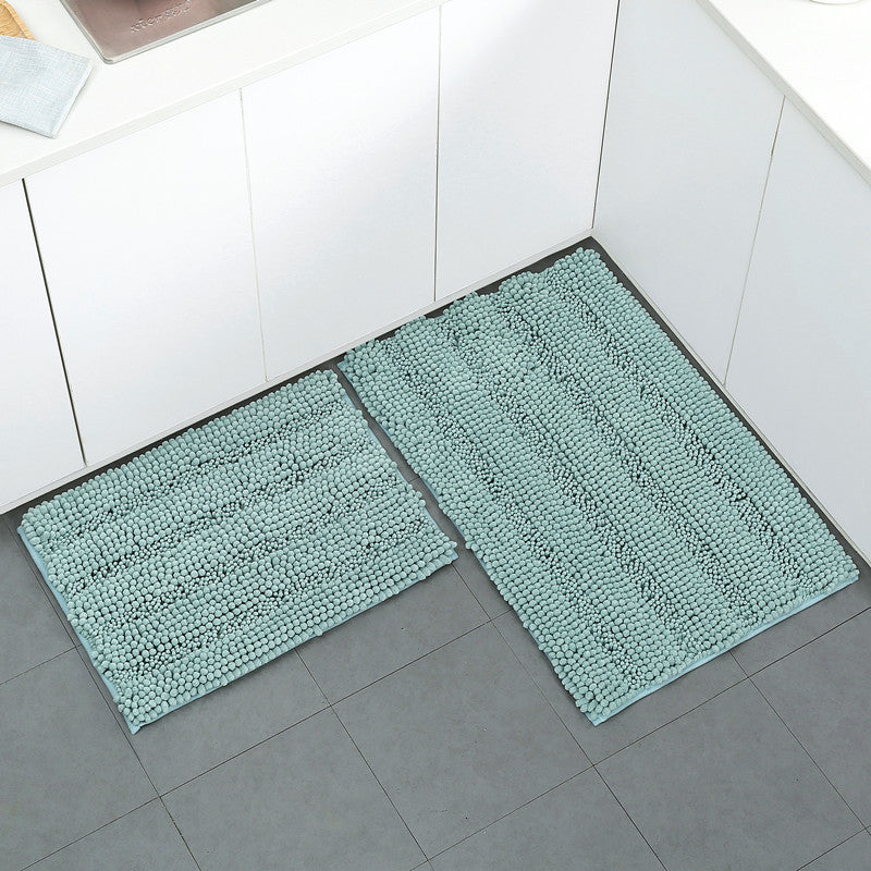 Textured Microfiber Kitchen Mat Set Kalsten