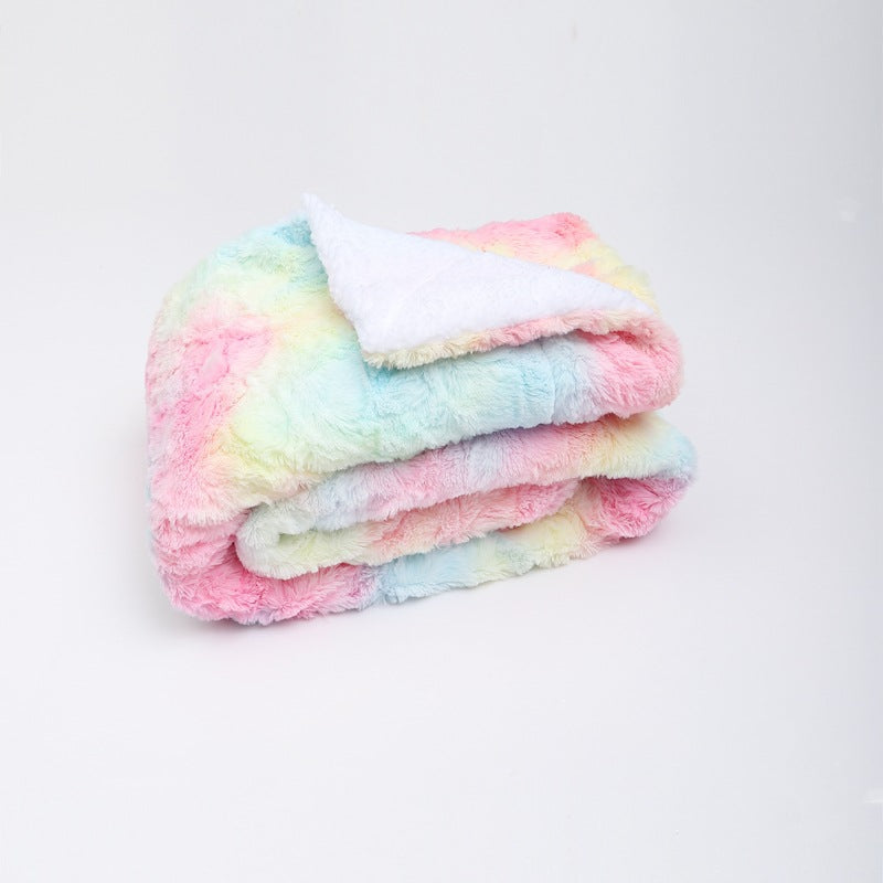 Women's luxurious cuddly blanket made of soft microfiber fabric Kalsten