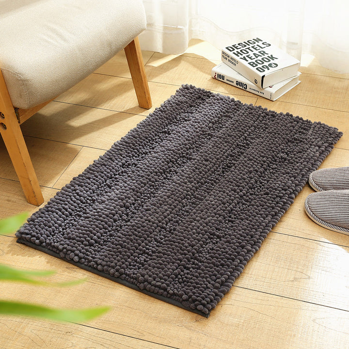 Textured Microfiber Kitchen Mat Set Kalsten