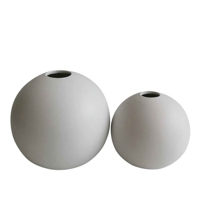 Decorative Round Ceramic Bouquets Holder Kalsten