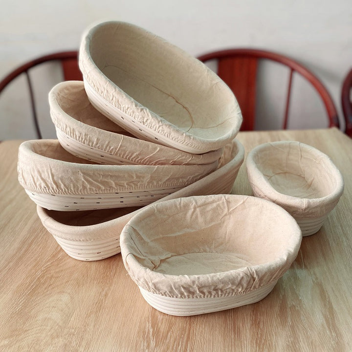 Artisan Woven Bread Proofing Basket Set Kalsten