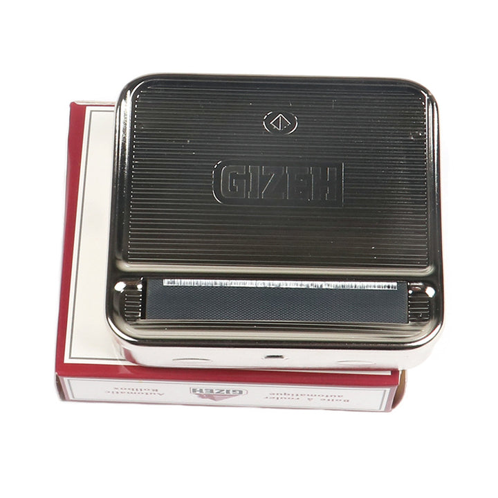Automatic Rolling Box Dispenser For Hand-Rolled Cigarettes With Built-In Paper Feeder And Compact Travel Case