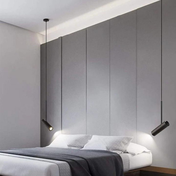 Elegant LED Pendant Lamp for Atmospheric Bedrooms – 15m² Kalsten