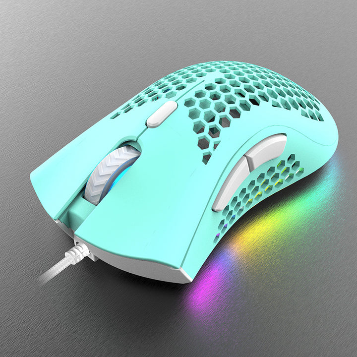 Lightweight Gaming Mouse with Honeycomb Design Kalsten