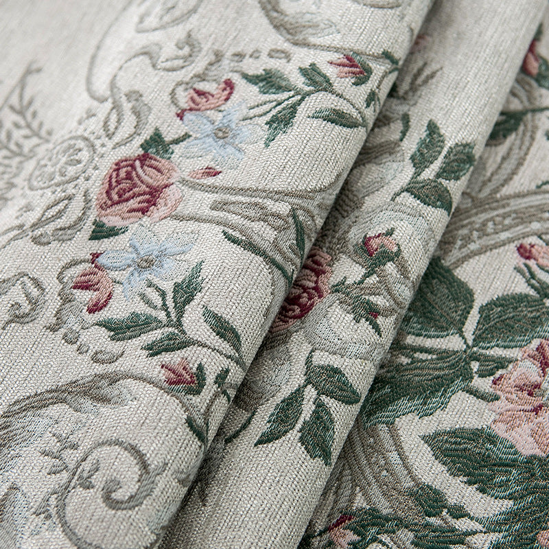 Elegant Embroidered Table Runner