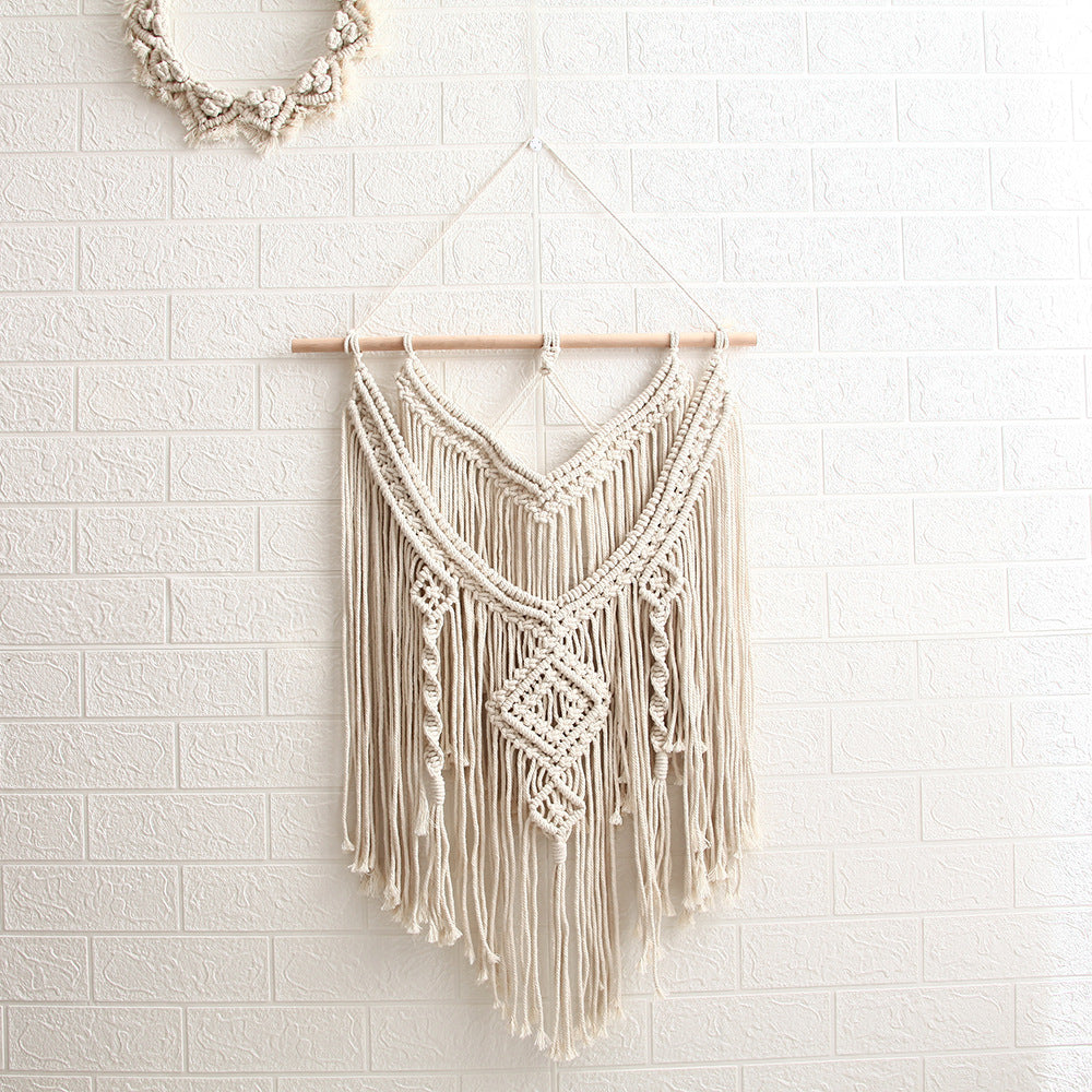 Woven Macramé Wall Decor Art Kalsten
