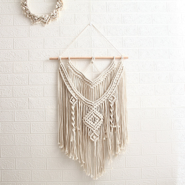 Woven Macramé Wall Decor Art Kalsten