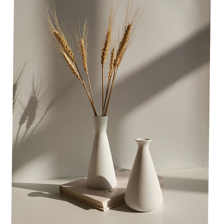Contemporary Geometric Ceramic Vase Kalsten