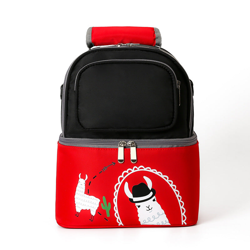 Fun Alpaca-Themed Insulated Backpack Kalsten