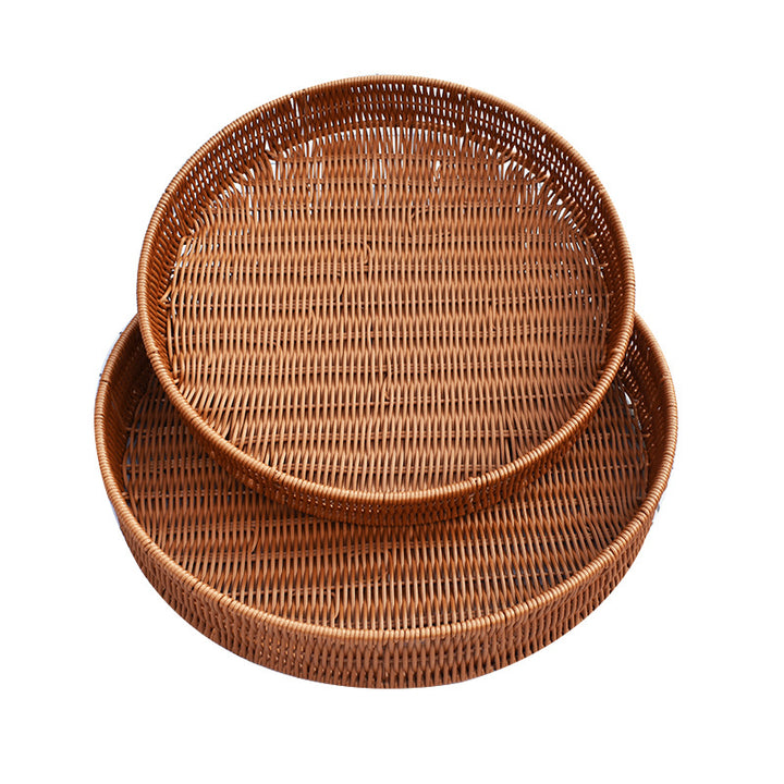 Handcrafted Woven Serving Tray Kalsten 1789539628