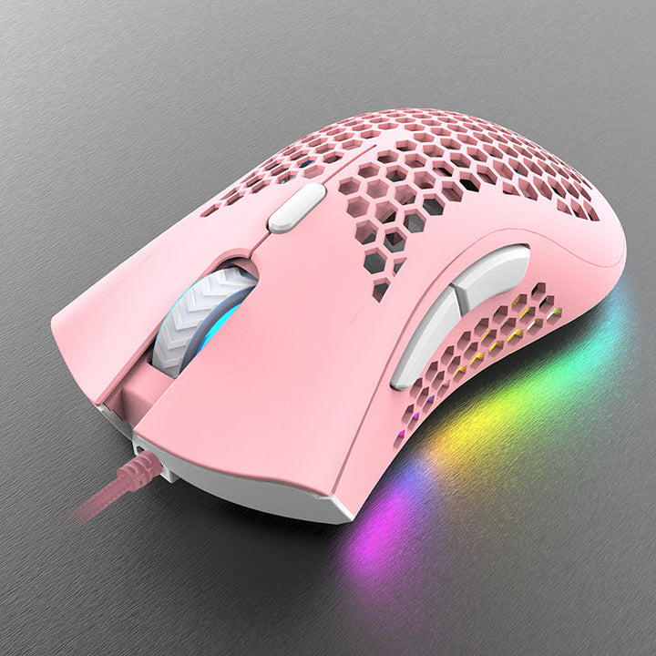 Lightweight Gaming Mouse with Honeycomb Design Kalsten