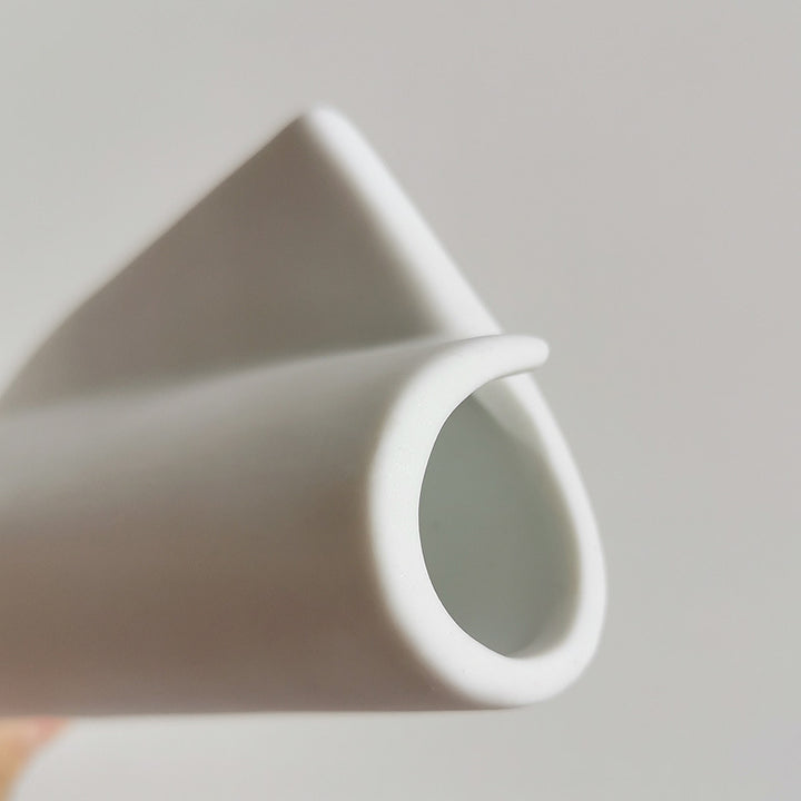 Contemporary Geometric Ceramic Vase Kalsten