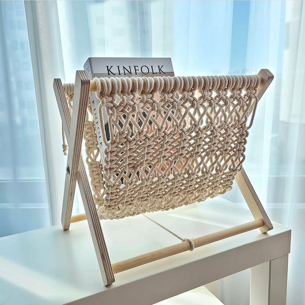 Handcrafted Macramé Laundry Basket Kalsten