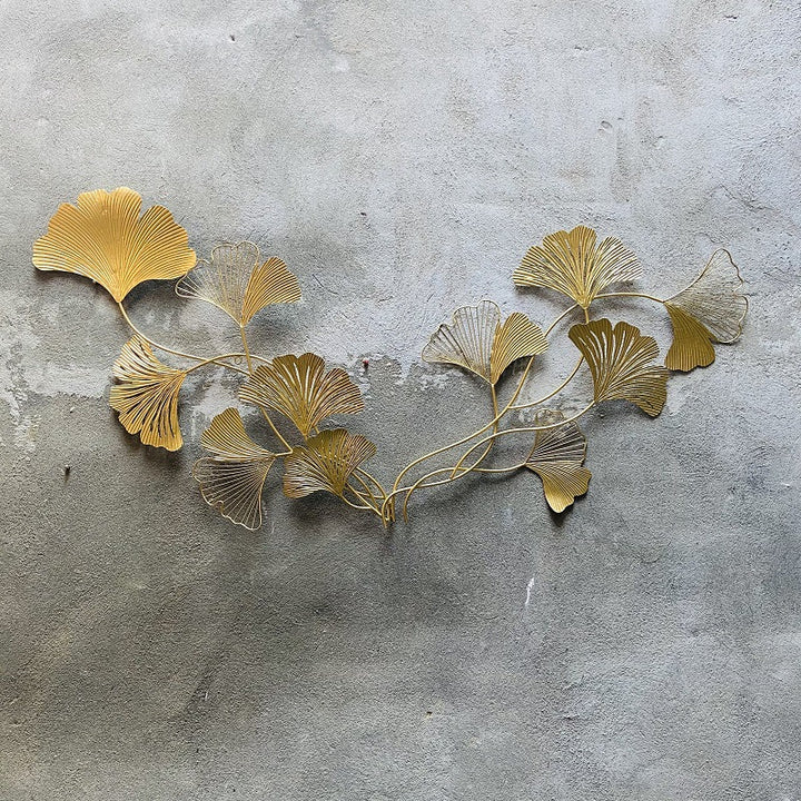 Decorative Ginkgo Leaf Wall Sculpture Kalsten