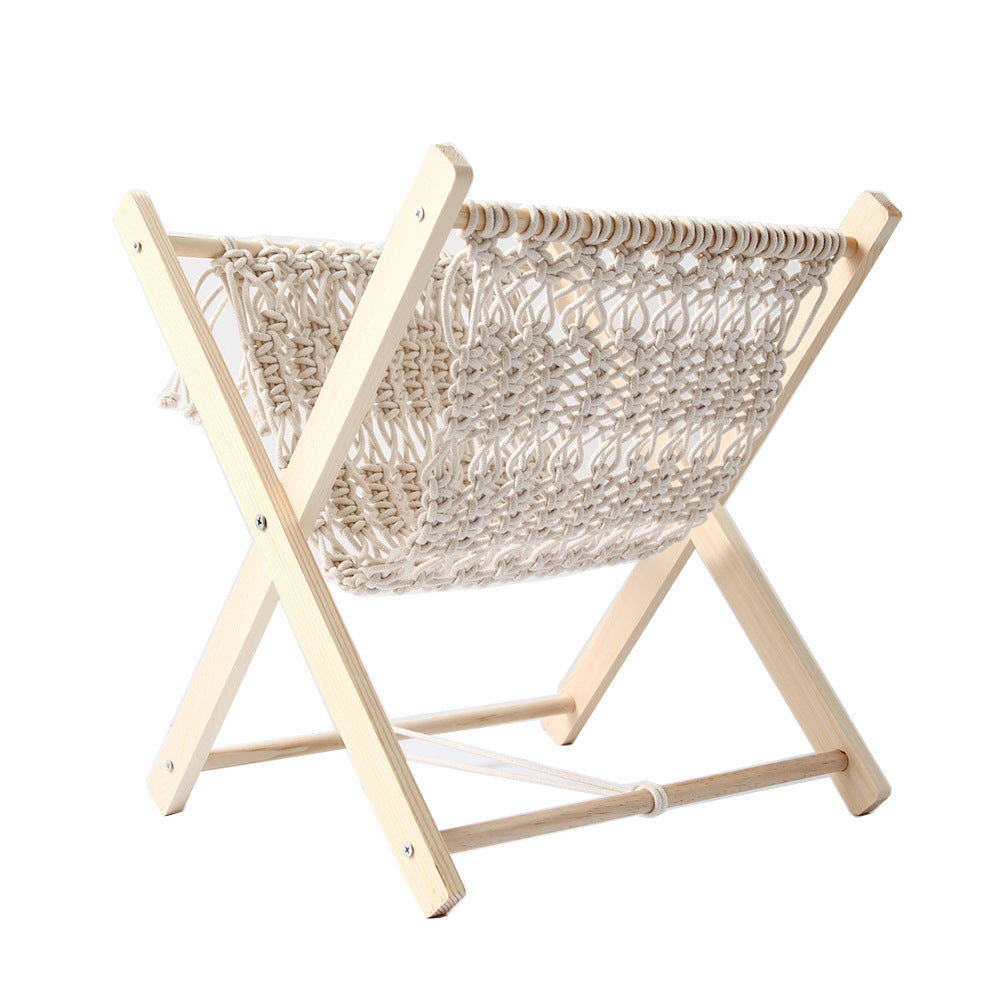 Handcrafted Macramé Laundry Basket Kalsten