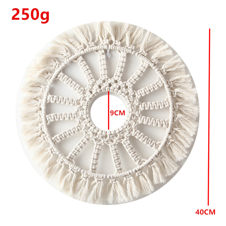 Bohemian Macrame Wall Mirror Kalsten
