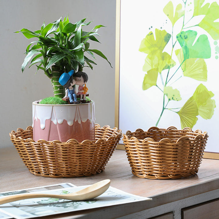 Decorative Woven Fruit Bowl Kalsten