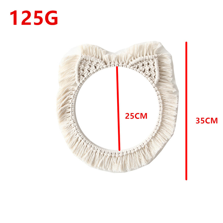 Bohemian Macrame Wall Mirror Kalsten