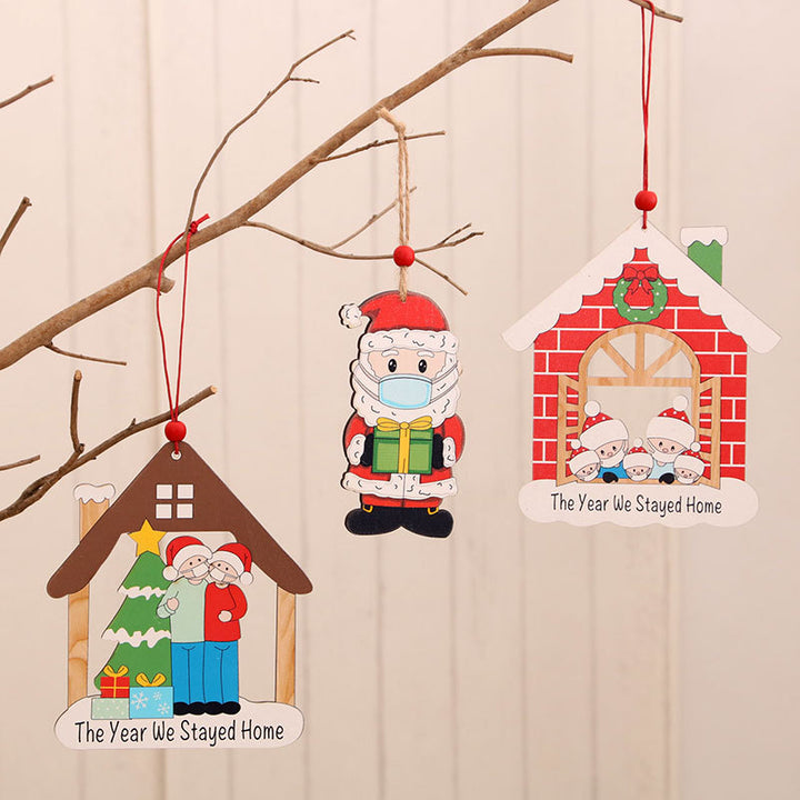 Decorative Holiday House Ornaments Kalsten